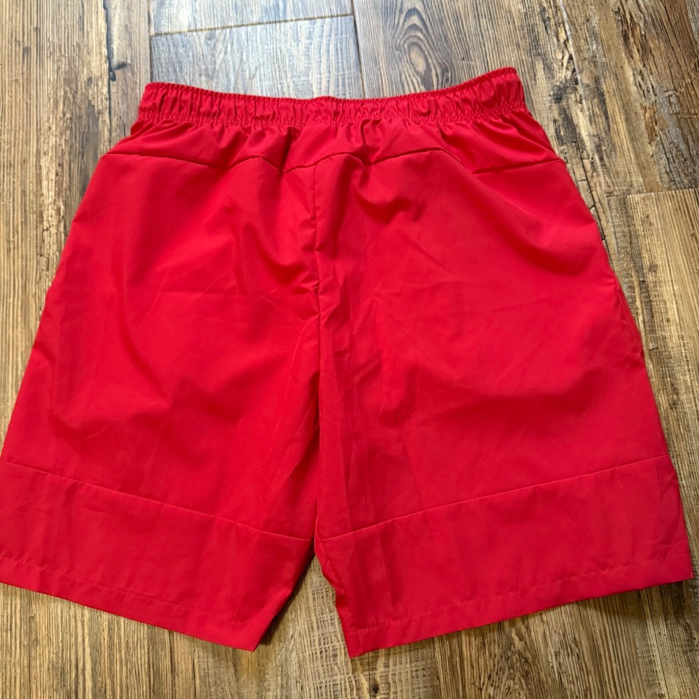 NWT Nike Dri-FIT Shorts Mens Large Red Ole Miss Rebels Training Athletic NEW! - Picture 6 of 8